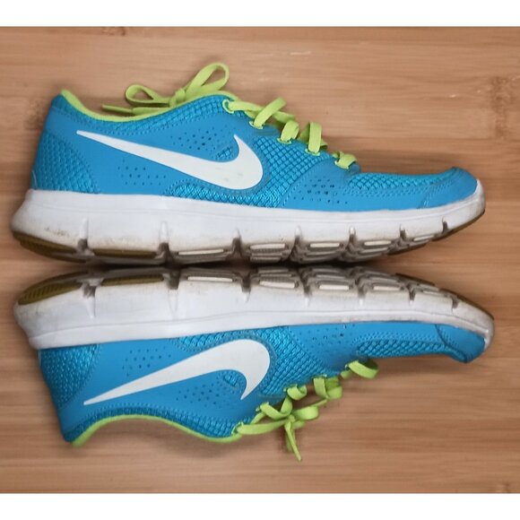Nike Womens Size 7.5 Flex Experience RN 525754-400 Blue Volt Running Sneakers - Picture 10 of 11